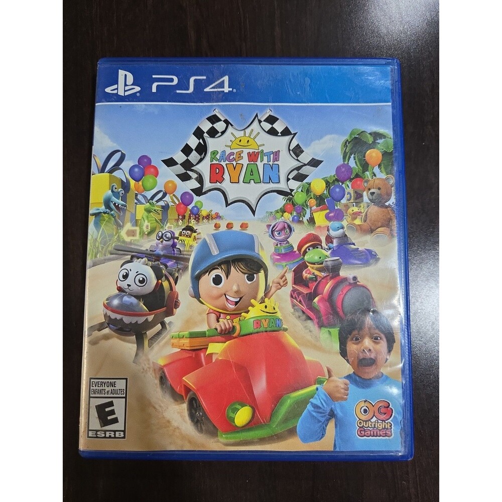 Race with Ryan PS4 (Sony PlayStation 4, 2019) Tested Working